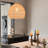 Turbeville 1 - Light Rattan Dome Pendant-803197971