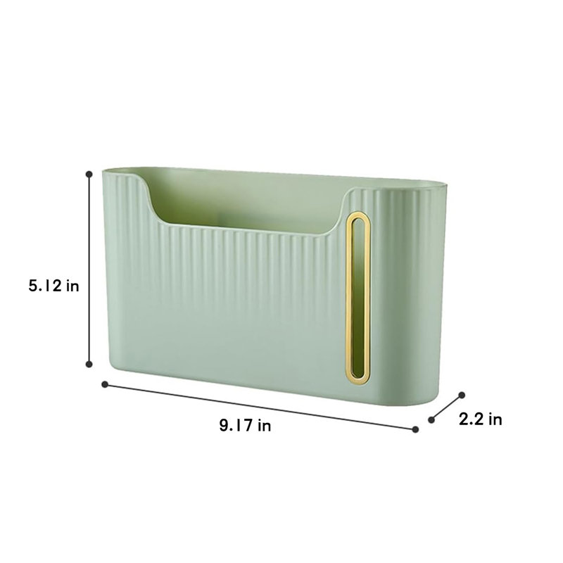 Distributeur de sac poubelle mural, Vert