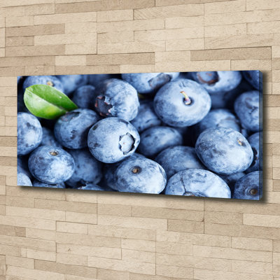 Blueberries - No Frame Print on Canvas