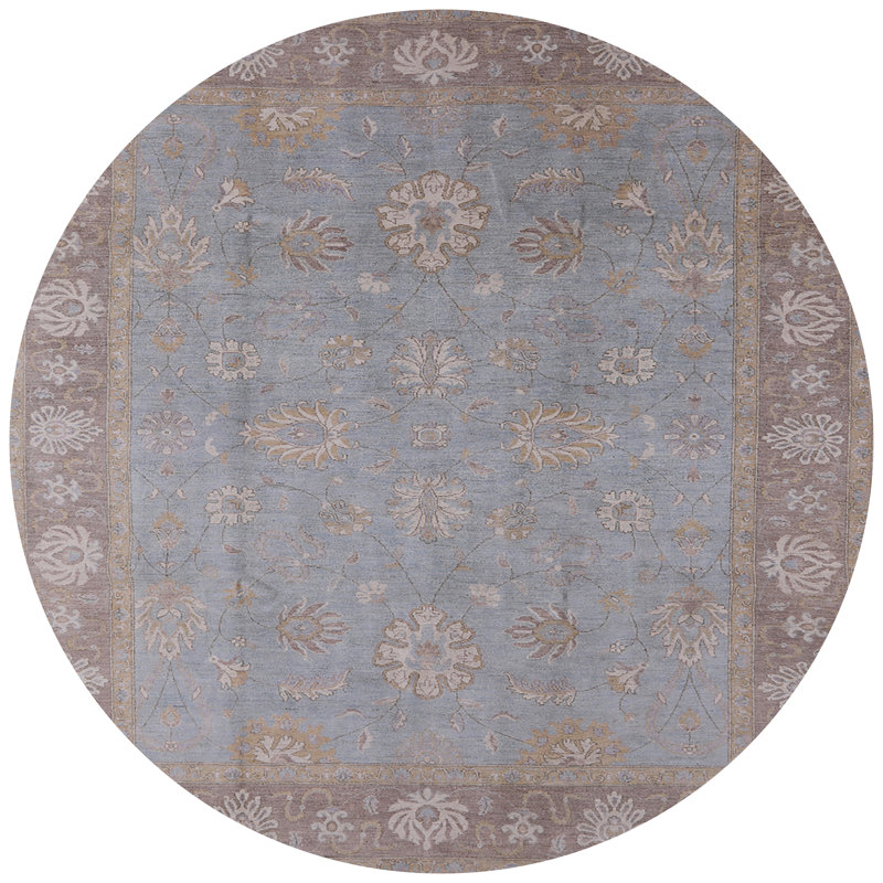 Krisdapor Oriental Indoor Rug, Round 7'