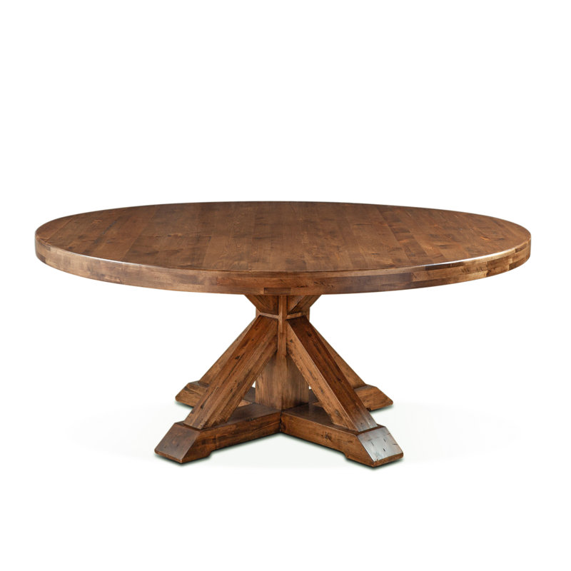 Grassroots Round Solid Wood Dining Table