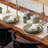 Polyester Embroidered Round Placemat