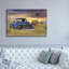 «Old Chevy with Windmill» par Lori Deiter, art mural sur toile-284504371