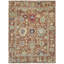 Kali Hand Knotted Wool Oriental Area Rug in Rust-37696594