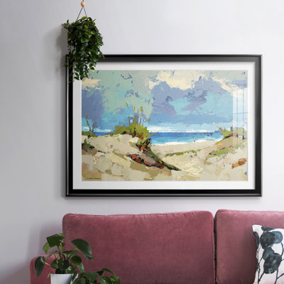 Dunes II, reproduction encadrée sur papier