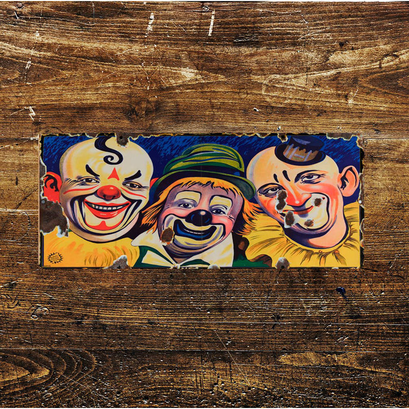 Handmade People Wall Decor on Metal, 8cm H x 15cm W