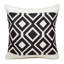 Coussin décoratif en mélange de coton texturé à motif géométrique moderne-718174730