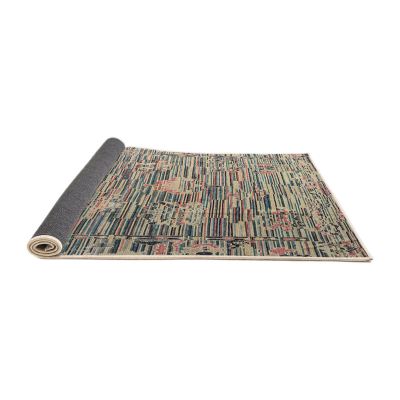 Tapis abstrait moderne 4600, Rond 5 pi