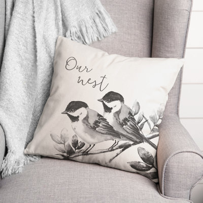 Outdoor Square Pillow Cover and Insert