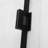 Shower Door 40" W X 72" H Pivot Frameless Shower Door With Pattern Glass, 2/5 In. (10Mm), Open Entry Design In Matte Black