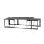 Monaco Set Of 3 Grey Nesting Tables