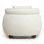Chaise d'appoint rembourrée avec coussin-130065258