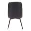 Ensemble de 2 chaises de salle à manger pivotantes et rembourrées à hauteur réglable et sans accoudoirs-1191002801