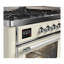 Majestic III Series 60 Inch Dual Fuel Range with 7 Sealed Burners, Griddle, in Blue Grey (Liquid Propane, Burnished Trim)-117886131-117886139-117886141