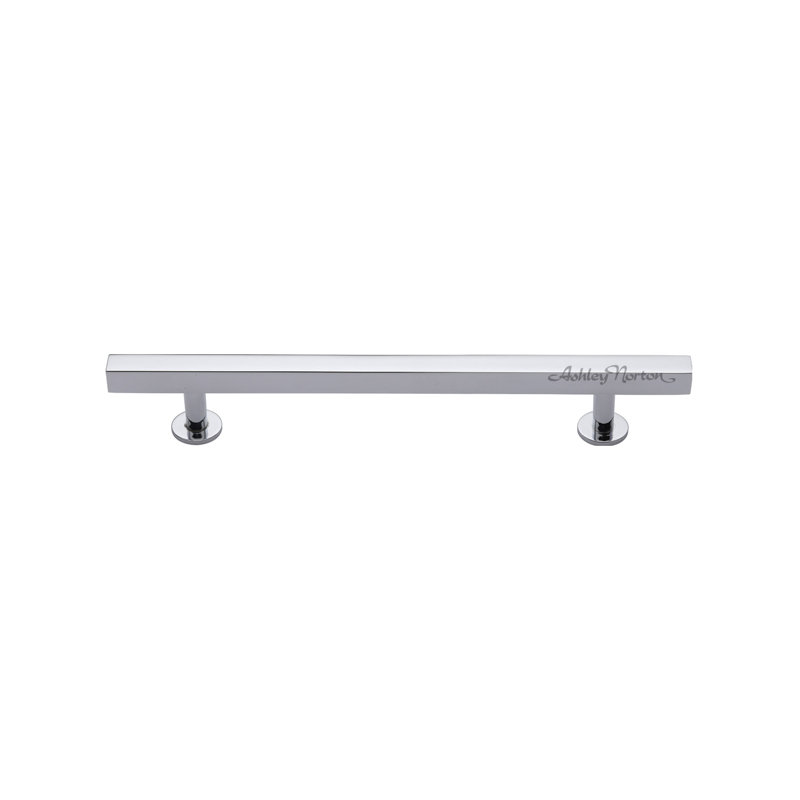 Profile Cabinet 6" Center to Center Bar Pull, Polished Chrome, 10"