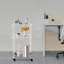 Support d'imprimante avec roulettes H 29,5 po x l 15,7 po