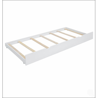 Lit plateforme Queen Size avec 2 grands tiroirs, lit gigogne Twin XL et finition noyer pour un rangement élégant et un confort optimal