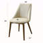 Chaise d'appoint en microfibre polie