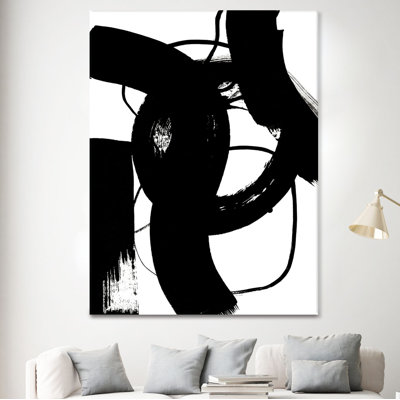 «BlackThoroughfares II» par Lanie Loreth, reproduction d'art sur toile tendue