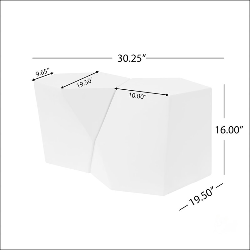 Modern Mgo Coffee Table Set