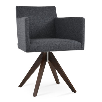 18.5'' H Wool Upholstered Parsons Chair