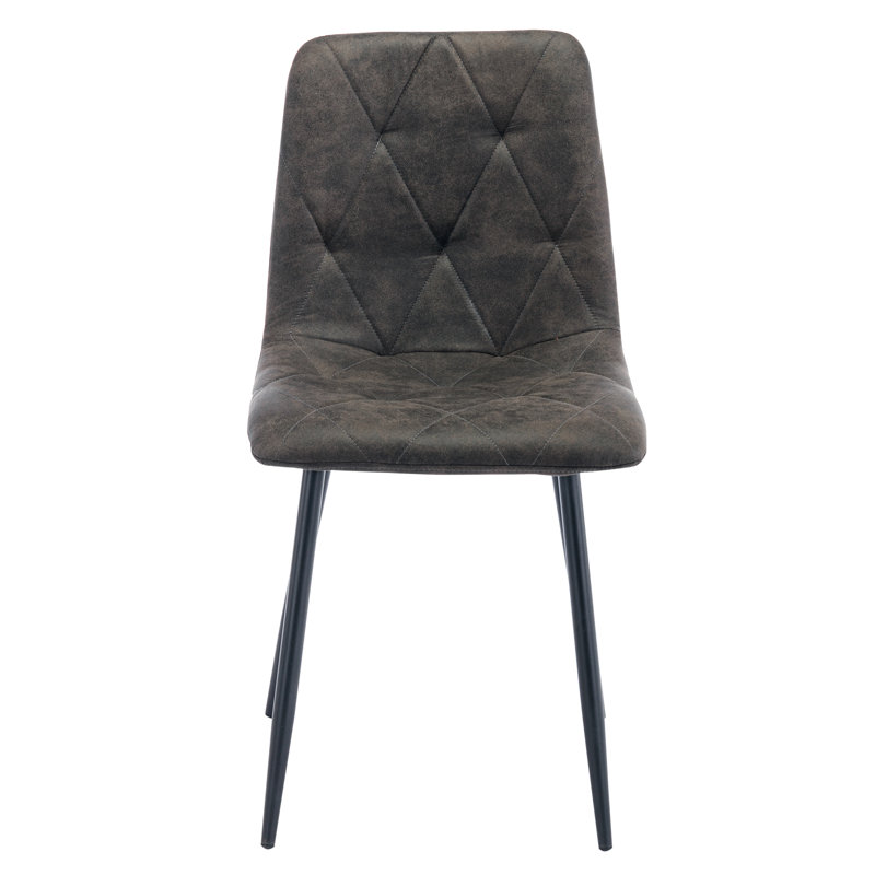 Abbie-Marie Upholstered Dining Chair, Gray