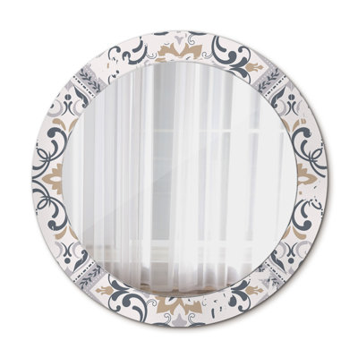 Huldar Glass Flat Wall Mirror