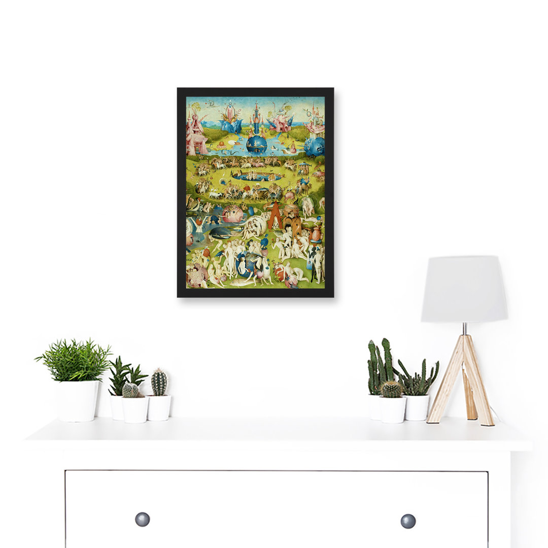 Hieronymus Bosch Garden Earthly Delights by Hieronymus Bosch - Single Picture Frame Print