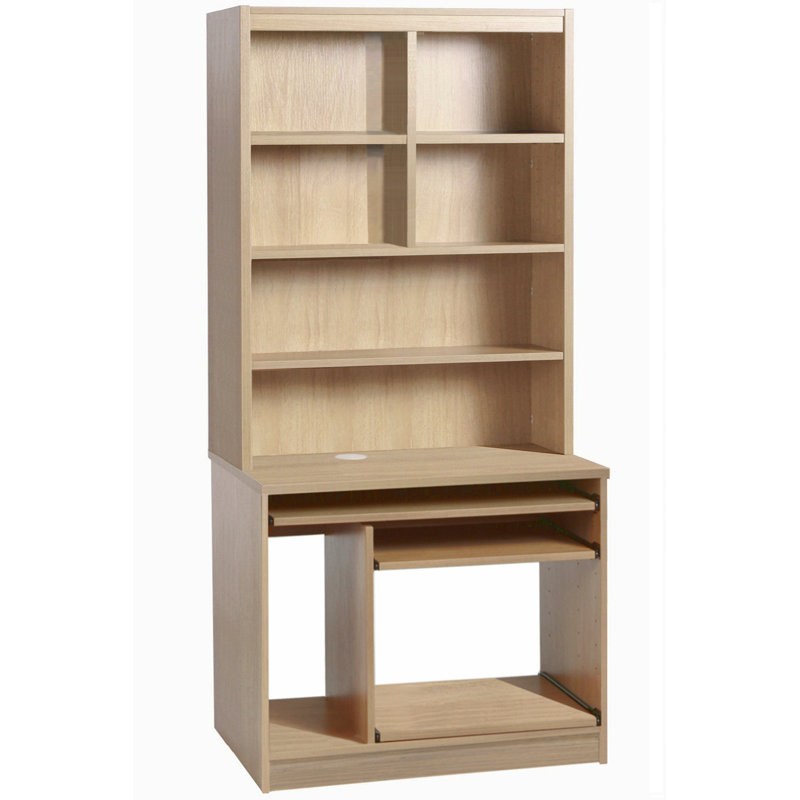 Fernande Solid Wood Computer Desk, Sandstone