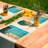 Polyester Abstract Rectangle Placemat