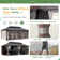 Aluminum Patio Gazebo with Double Roof