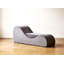Chaise longue de détente Solace, conception ergonomique avec noyau en mousse haute densité à la fois doux et ferme, housse amovible lavable à la machine, gris-729815553