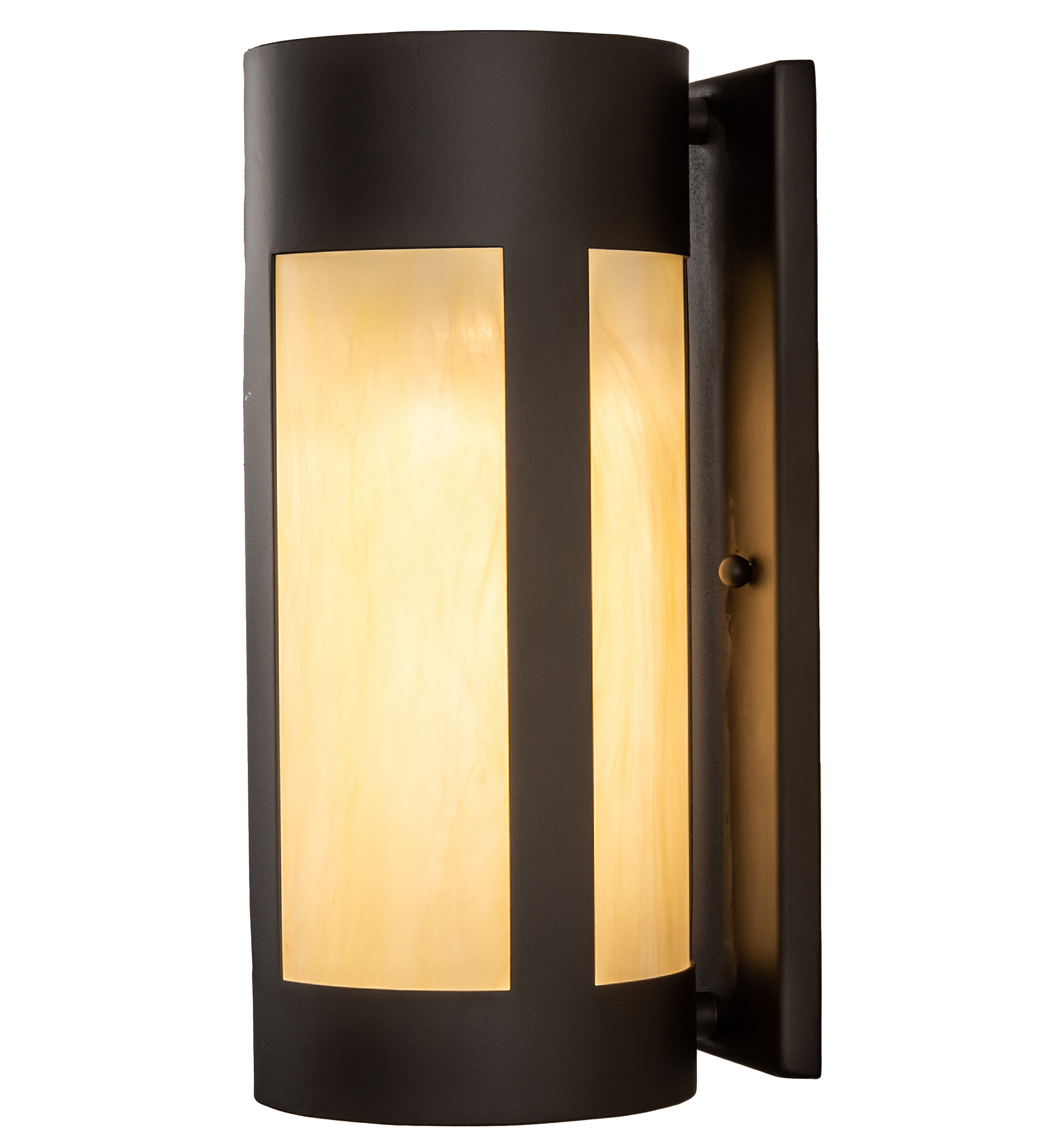 2nd Ave Lighting Cartier Steel Flush Mounted Sconce Wayfair