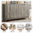 Vintage Sideboard Buffet Cabinet With Storage,Large Accent Cabinet Sideboard With 4 Doors,Storage Cabinet With Storage Console Table, For Kitchen Dinning Room Living Room Hallway Or Entryway
