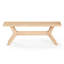 Banc de salle à manger à pieds croisés Muhsina (48 po / 1220 mm)-889828832