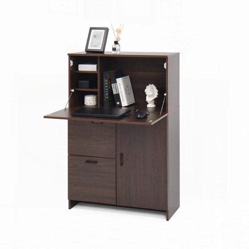 Armoire de bureau avec tiroir de rangement et tablettes
