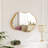 Inrregular Wall Mirror - Wall Mirrors Decorative Asymmetrical Mirror Tempered Glass Aviation Aluminum Alloy Frame For Bathroom, Bedroom, Living Room, Cloakroom, Entryway-453292309-453292311