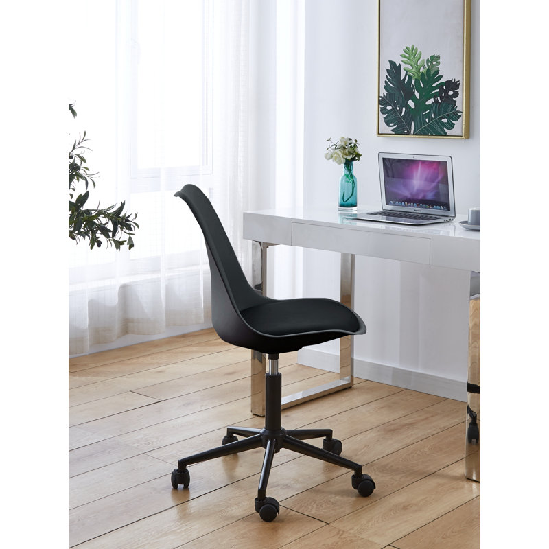 Chaise de bureau Kinman, Noir