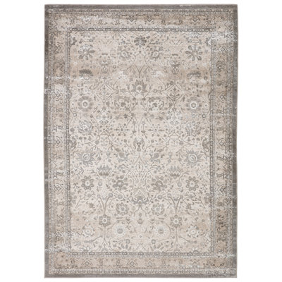 Tapis oriental gris / beige Lynnette