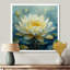 Décoration murale Lotus blanc et bleu Garden of Life-1076769965-1076769960