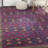 Isabea Ikat Pink Area Rug-19816125