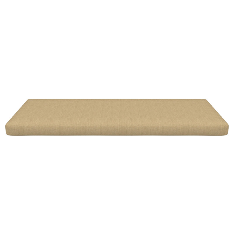 Coussin de banc Sunbrella®, Toile Sunbrella® beige chiné