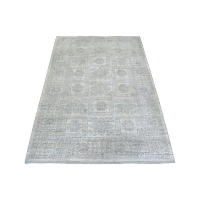 Leise One-of-a-Kind 4'1" X 5'9" New Age Wool Area Rug in Ivory