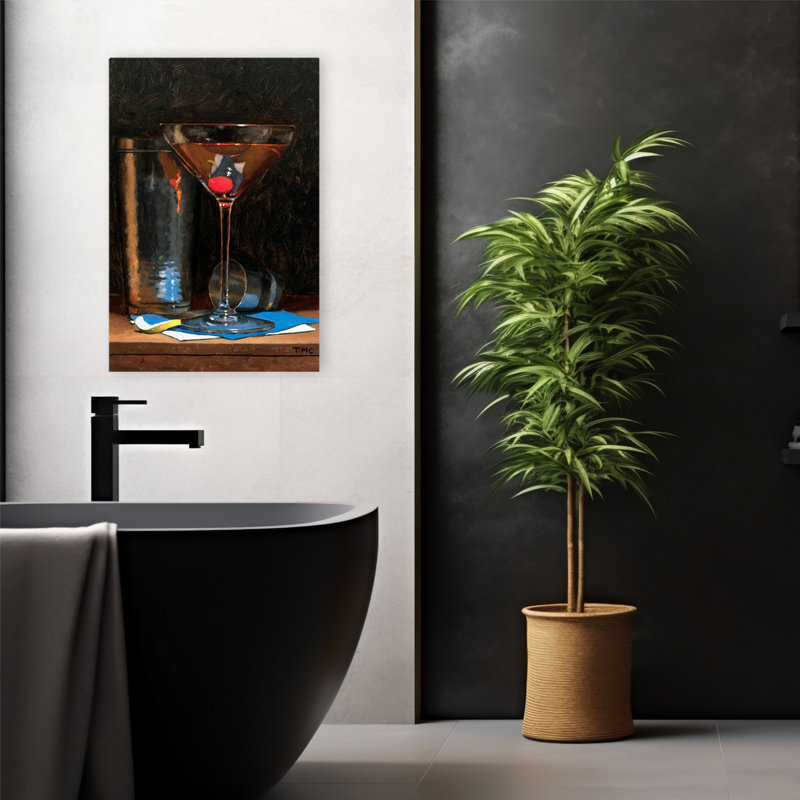 Manhattan - Cuisine cocktails Art, H 24 po x l 16 po