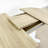 Expandable Oval Farmhouse Dining Table with Removable Leaf
