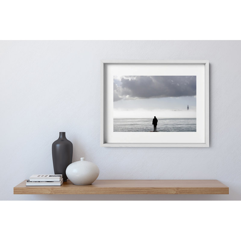 Morning Air Print by Joseph Regan, 14" H x 16" W x 0.75" D, White