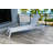 Mykonos Outdoor Rust-Resistant Metal Chaise Lounge