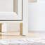 Commodes à 5 tiroirs Farmhouse pour chambre à coucher, commode haute rustique en bois, organisateur de commode pour chambre à coucher, salon, couloir
