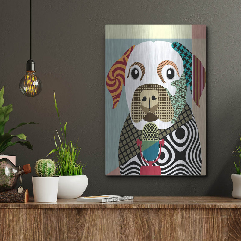 «Labrador Retriever» par Lanre Adefioyue, H 16 po x l 12 po