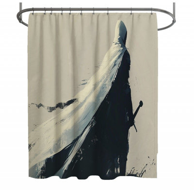 Rideau de douche Warrior - Fantasy Bathroom Decor_13453